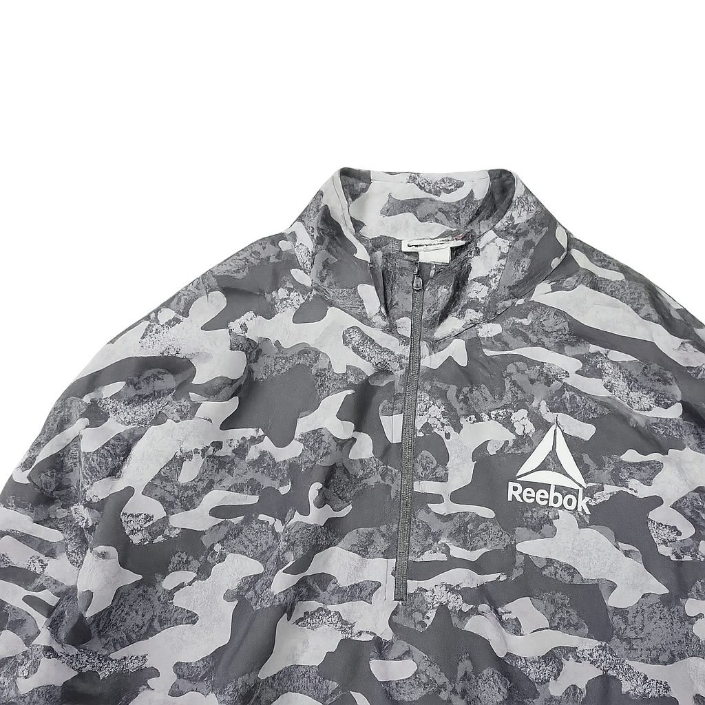 Thrifted - REEBOK Chaqueta Camuflada Talla XXL