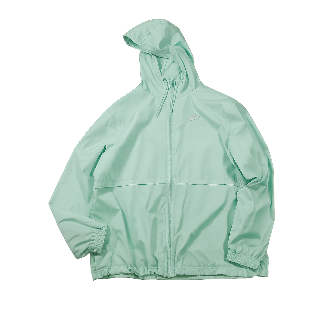 Thrifted - NIKE Corta Viento Verde Agua Talla L
