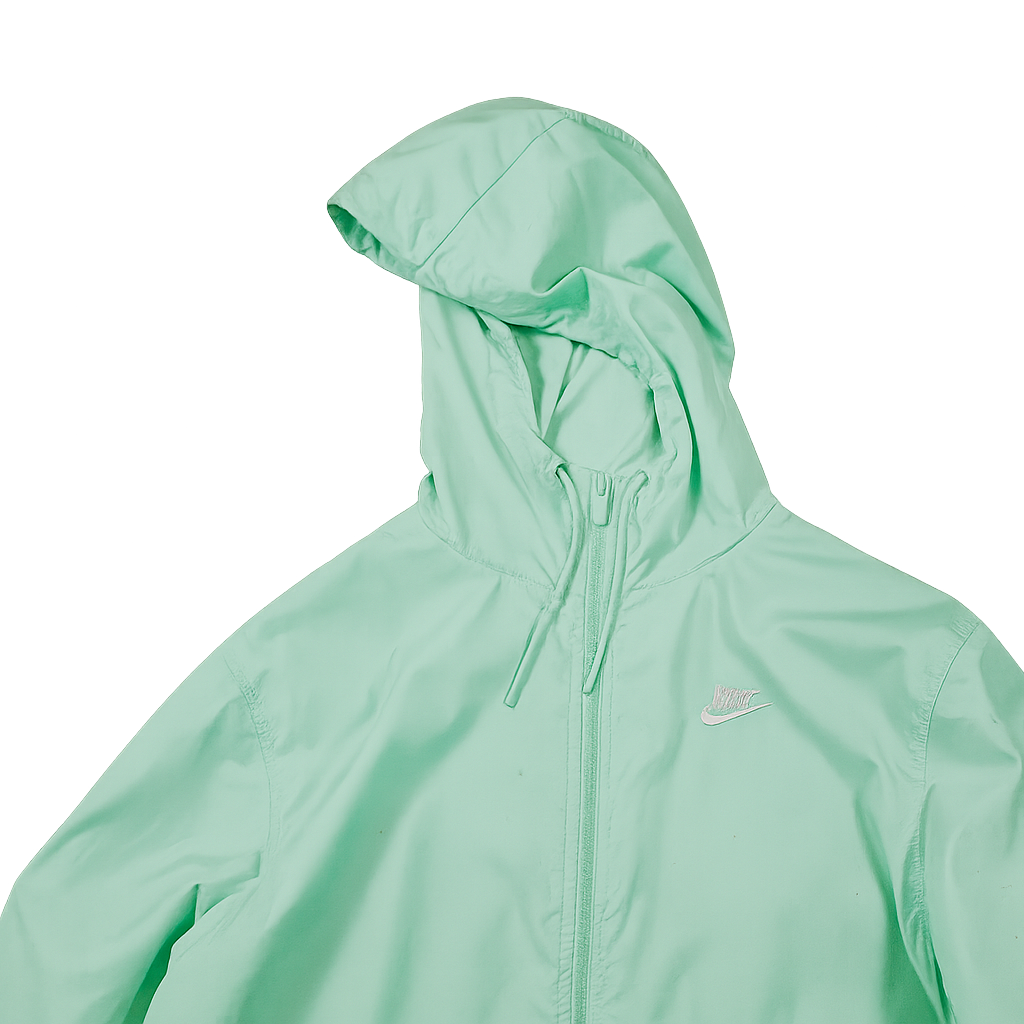 Thrifted - NIKE Corta Viento Verde Agua Talla L