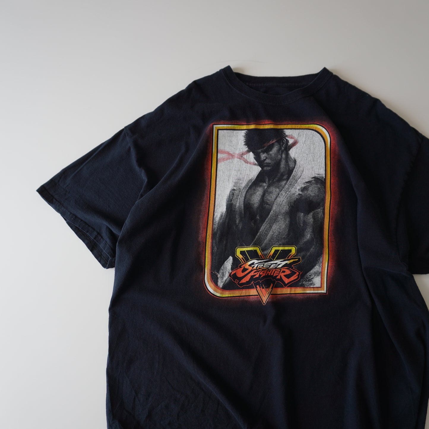 Thrifted – Polera Street Fighters Talla XL | Largo 73 cm | Ancho 65 cm