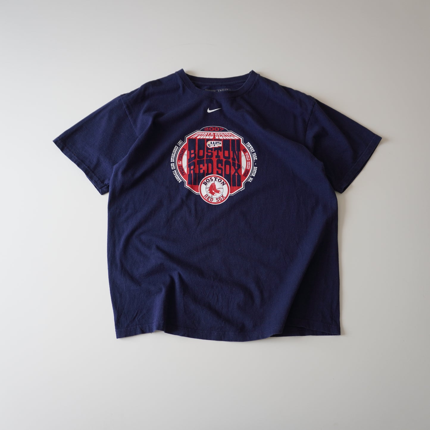 Thrifted – Polera Nike Team Boston Red Sox MLB Talla M | Largo 67 cm | Ancho 56 cm