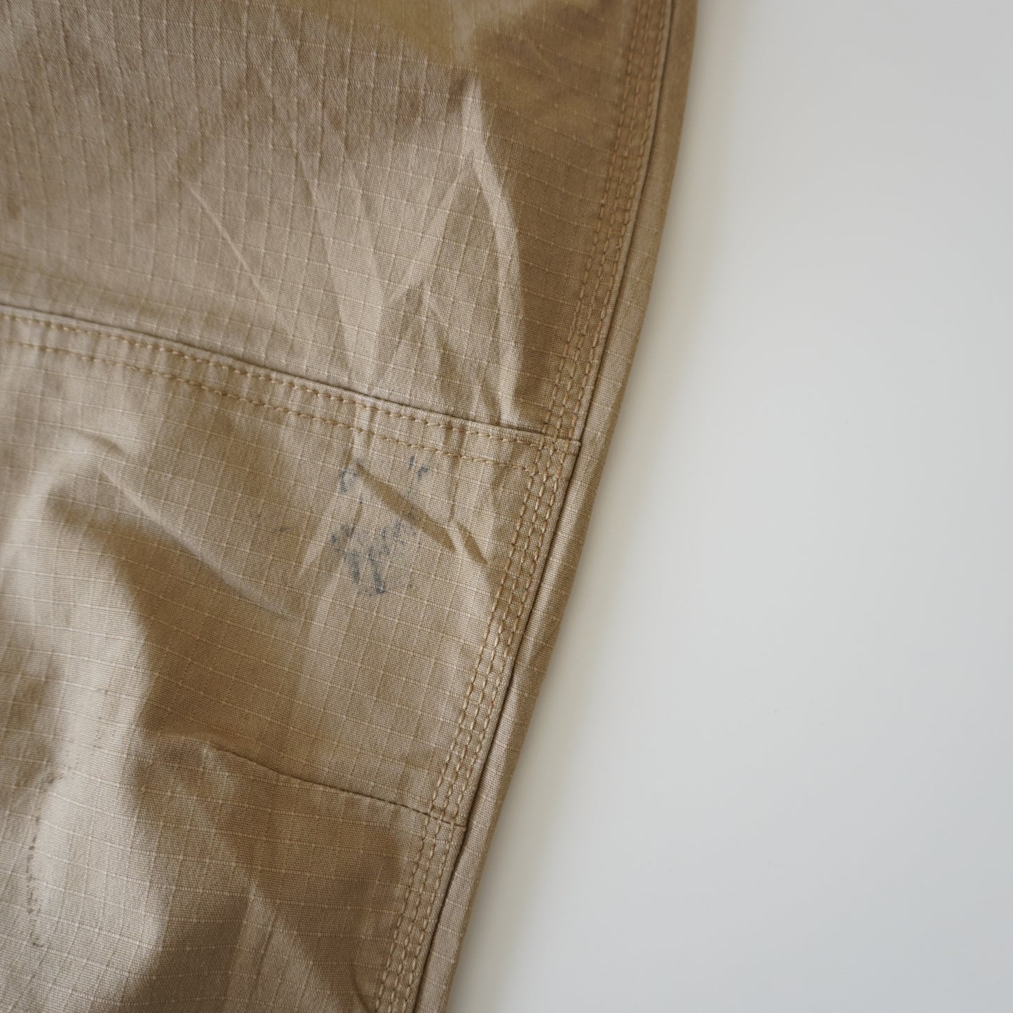 Thrifted – Jean Carpenter Beige Ridgecut Workwear Talla 34x30 USA | Cintura 45 cm | Largo 103 cm | Talón 22 cm