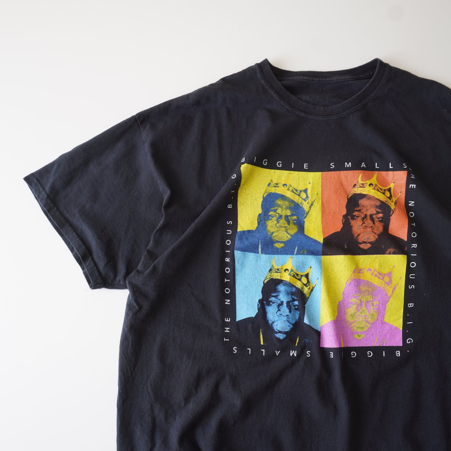 Thrifted – Polera Notorious B.I.G. Talla 2X | Largo 76 cm | Ancho 63 cm