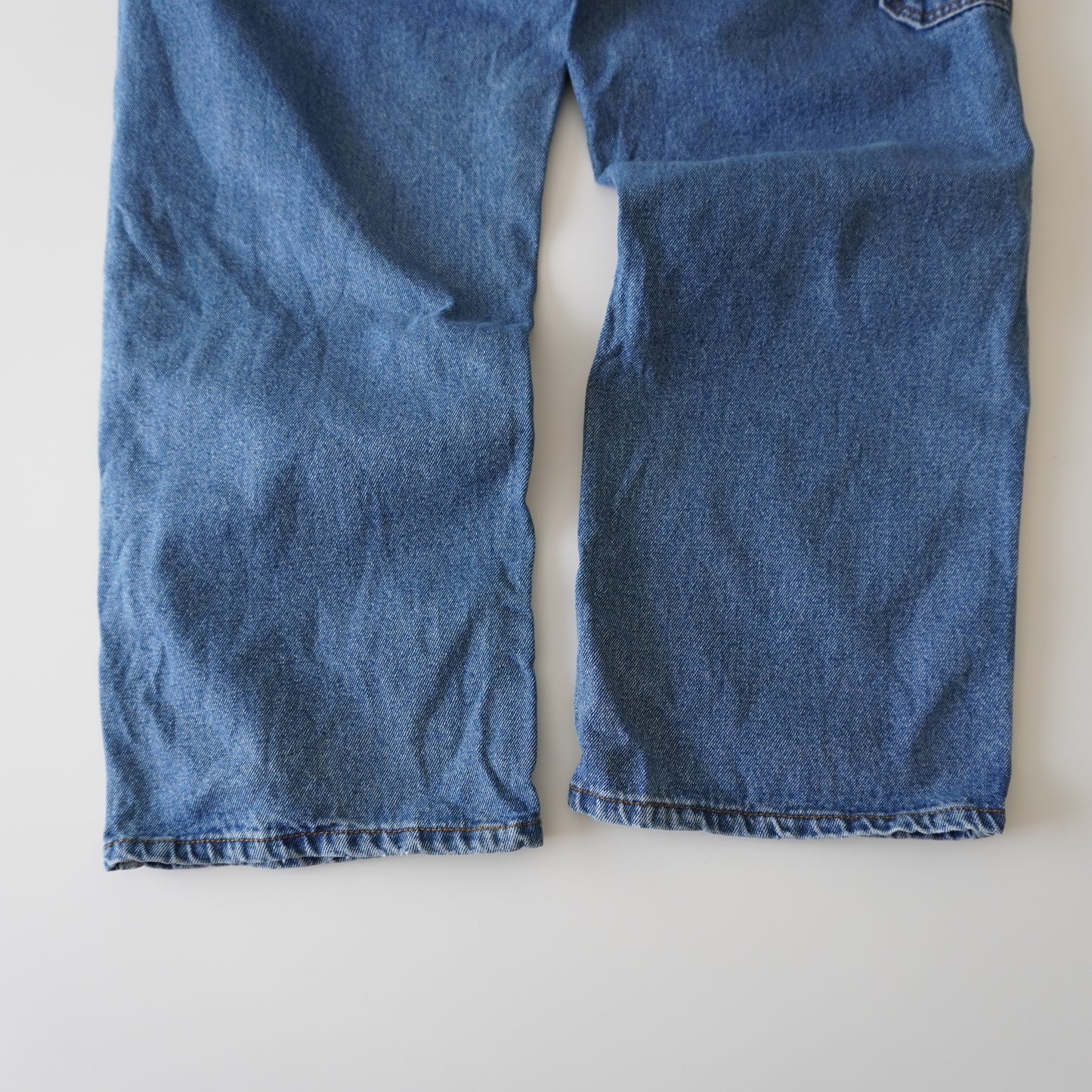 Thrifted – Jean Carpenter Azul Blue Mountains Talla 36x30 USA (CL 46-48) | Cintura 48 cm | Largo 98 cm | Talón 24 cm