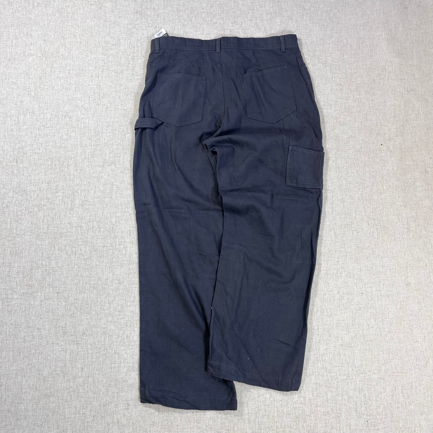 Thrifted – Pantalón Carpenter No Boundaries Gris Talla 38x31 (CL XL) | Cintura 50 cm | Largo 112 cm | Talón 28 cm