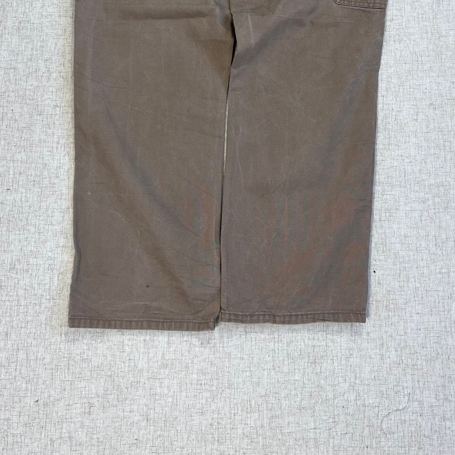 Thrifted – Jean Carpenter Café Claro Schmith Talla 34x30 USA (CL 48) | Cintura 45 cm | Largo 101 cm | Talón 23 cm