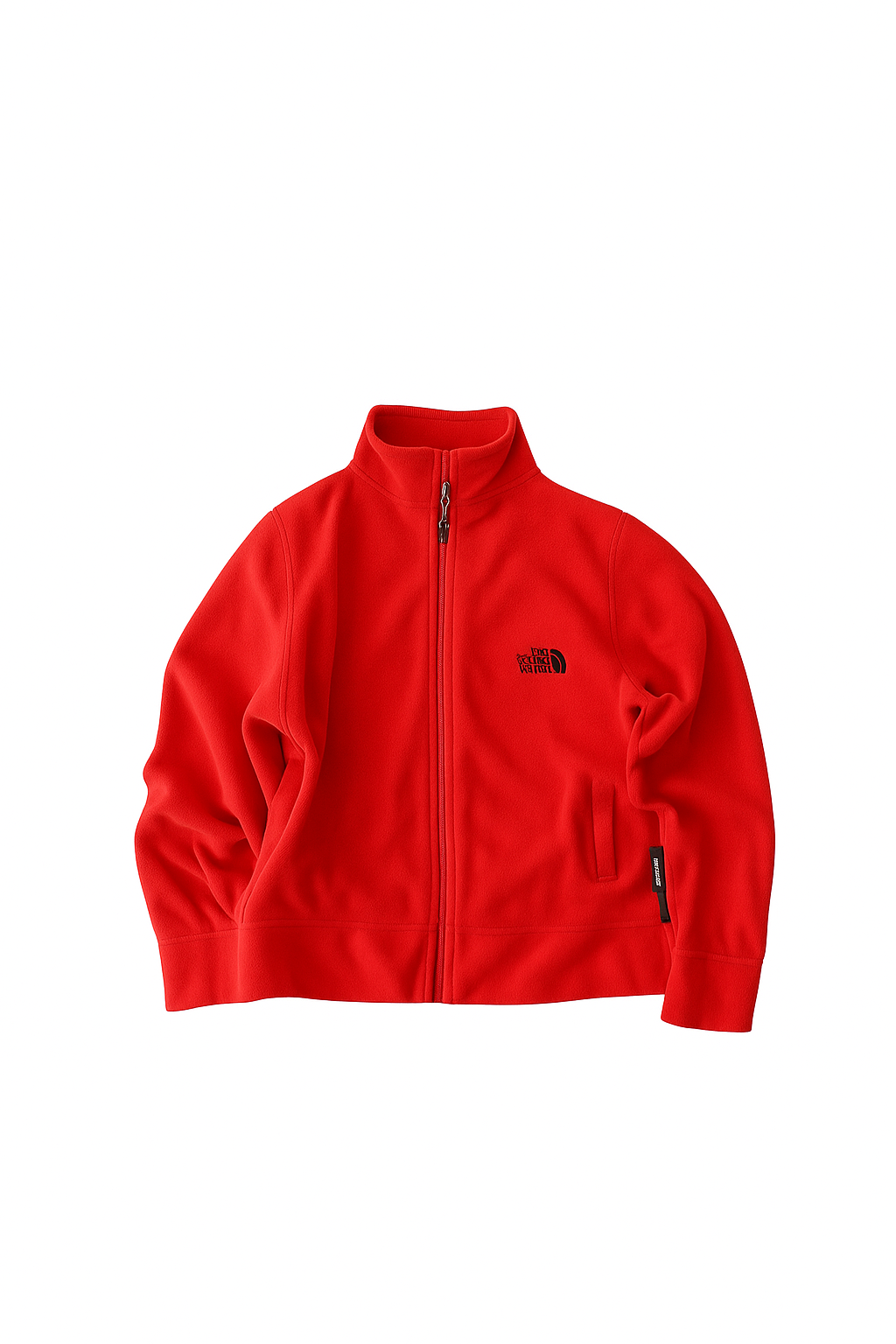 Thrifted - Polar Jack Wolfskin / Rojo (Talla XL) FIT M 52 ancho 60 largo 