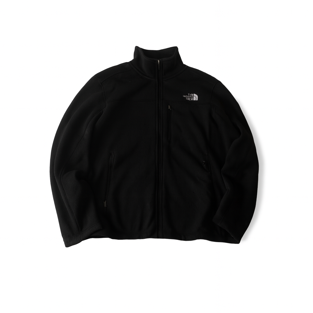 Thrifted - Polar THE NORTH FACE, Negro / Talla M 58 ancho 69 largo 