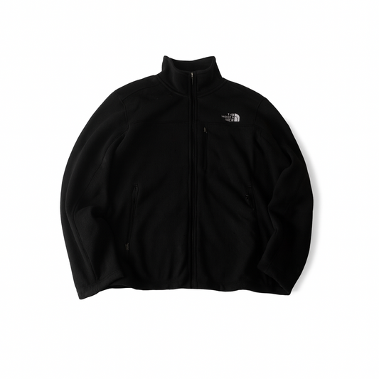 Thrifted - Polar THE NORTH FACE, Negro / Talla M 58 ancho 69 largo 