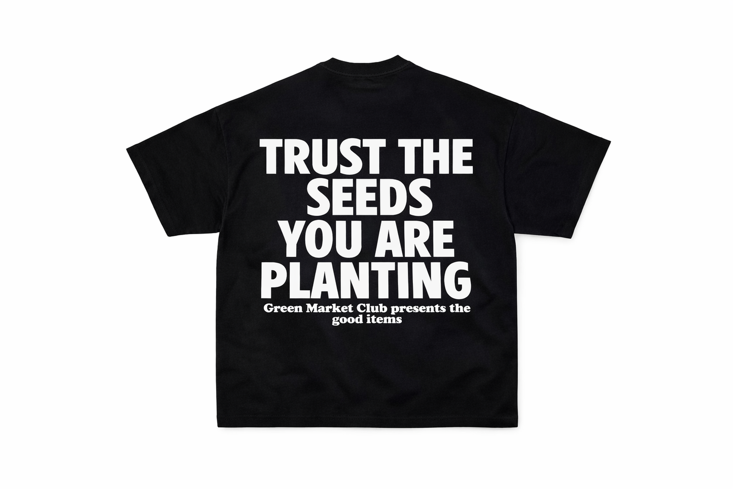 SEEDS — Polera Negra para el día a día