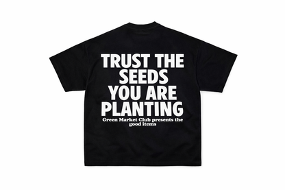 SEEDS — Polera Negra para el día a día