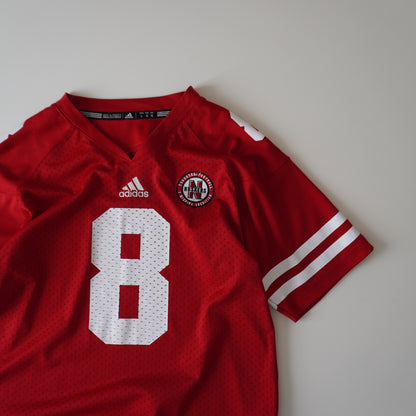 Thrifted – Jersey Adidas Nebraska Huskers Talla L | Largo 67 cm | Ancho 49 cm