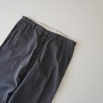 Thrifted – Pantalón Dockers Gris Grafito D3 Classic Talla 36x34 USA (CL 46–48) | Cintura 48 cm | Largo 112 cm | Talón 23 cm