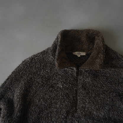 Thrifted - Polar Furry Cafe /  Talla S, 63 ancho ,65 largo