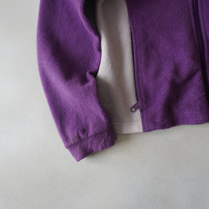 Thrifted - Polar COLUMBIA Morado /  Talla 14/16 Fit S 46 ancho - 58 largo 