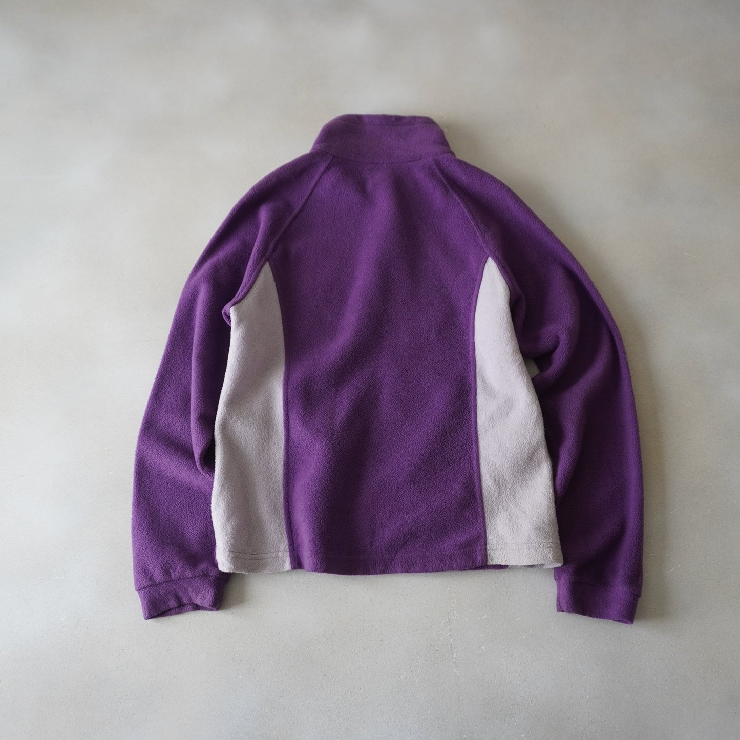 Thrifted - Polar COLUMBIA Morado /  Talla 14/16 Fit S 46 ancho - 58 largo 