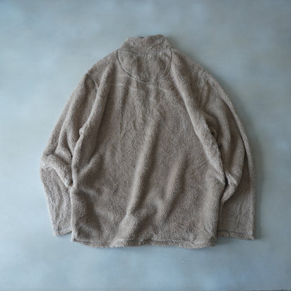 Thrifted - Polar Furry American Tradition café claro / Talla XL 61 ancho,74 largo 