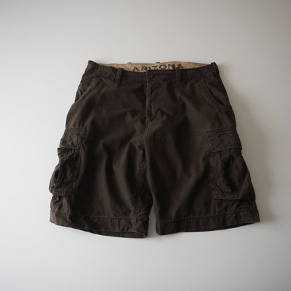Thrifted - Short Cargo Café Arizona Talla 38 USA | Cintura 49 cm | Largo 59 cm