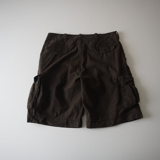 Thrifted - Short Cargo Café Arizona Talla 38 USA | Cintura 49 cm | Largo 59 cm