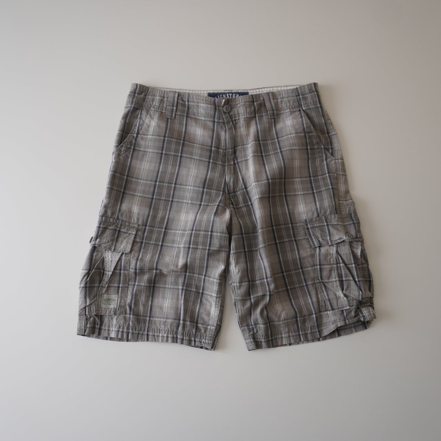 Thrifted – Short Cargo Beige Signature by Levi Strauss Talla 32 USA | Cintura 42 cm | Largo 54 cm