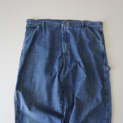 Thrifted – Jean Carpenter Rider Talla 40x32 USA  | Cintura 53 cm | Largo 112 cm | Talón 24 cm