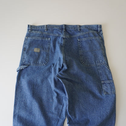 Thrifted – Jean Carpenter Rider Talla 40x32 USA  | Cintura 53 cm | Largo 112 cm | Talón 24 cm