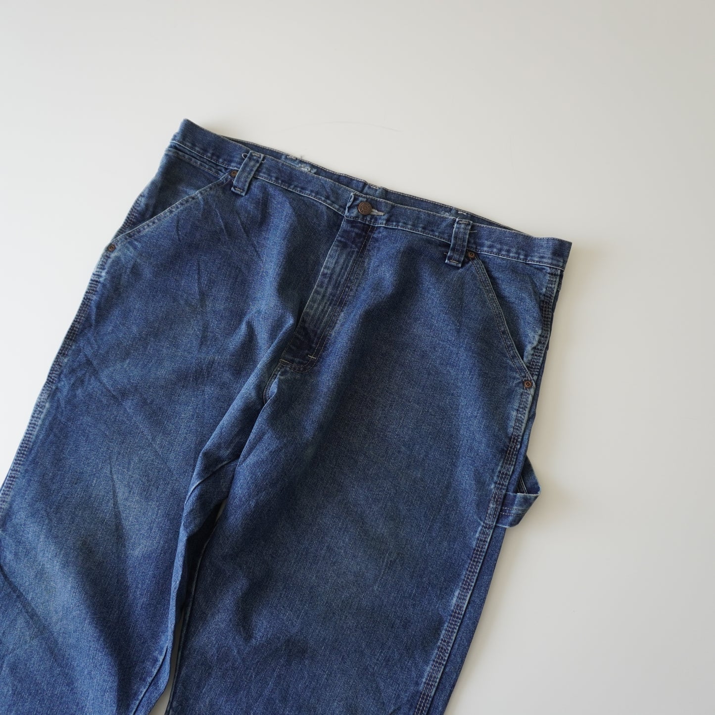 Thrifted – Jean Carpenter Wrangler Talla 40x30 USA | Cintura 53 cm | Largo 107 cm | Talón 23 cm
