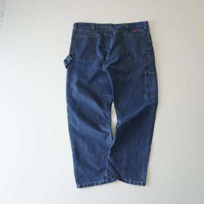Thrifted – Jean Carpenter Wrangler Talla 40x30 USA | Cintura 53 cm | Largo 107 cm | Talón 23 cm