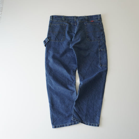 Thrifted – Jean Carpenter Wrangler Talla 40x30 USA | Cintura 53 cm | Largo 107 cm | Talón 23 cm