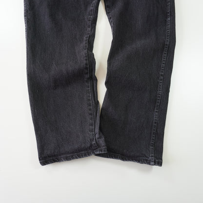 Thrifted – Jean Wrangler Negro Talla 42x29 (CL 54/56) | Cintura 107 cm | Largo 56 cm | Talón 21 cm