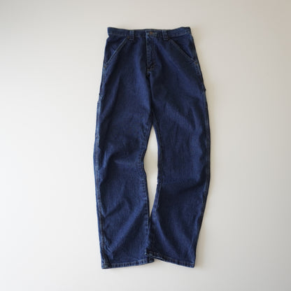 Thrifted – Jean Carpenter Azul Wrangler Talla 30x32 USA | Cintura 40 cm | Largo 106 cm | Talón 20 cm