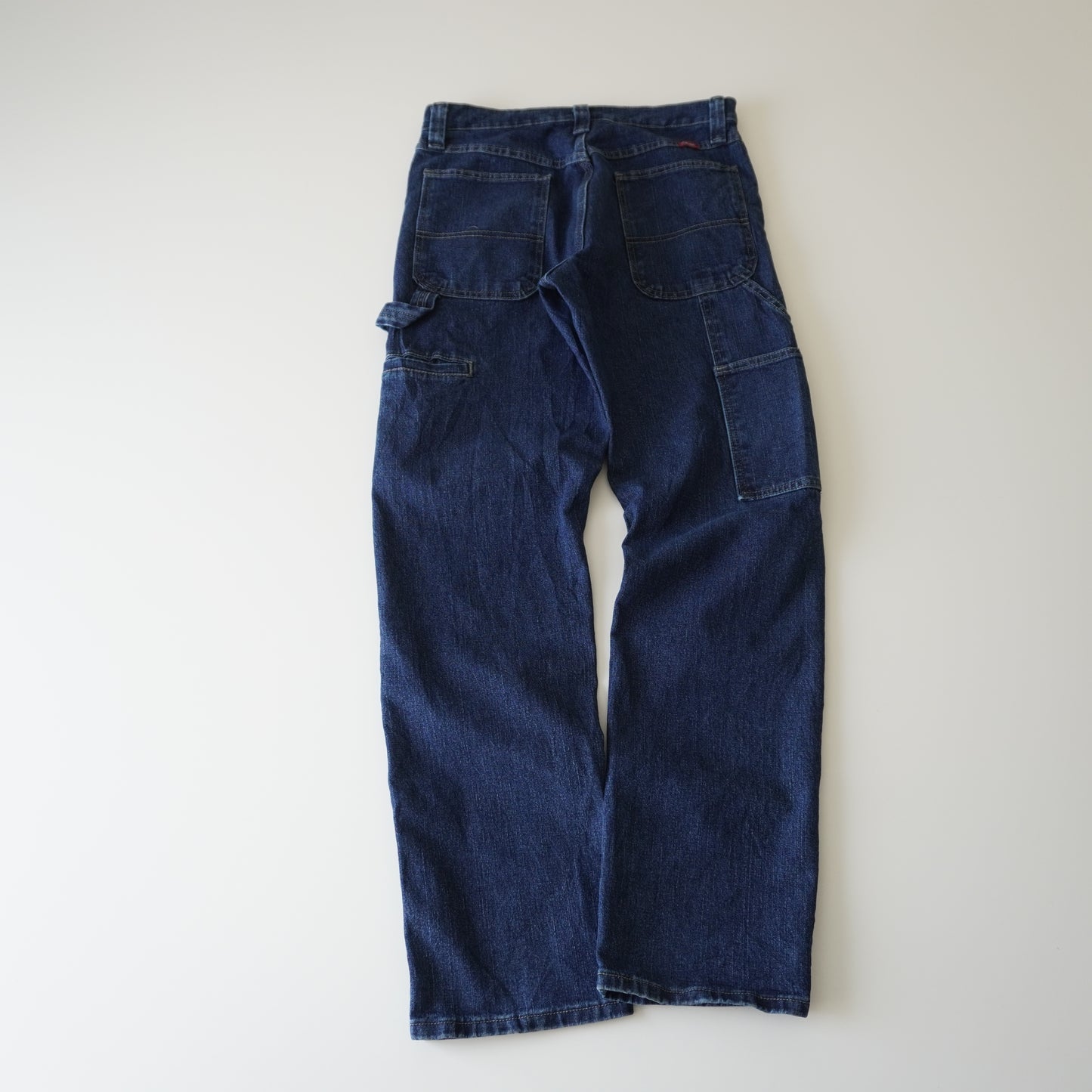 Thrifted – Jean Carpenter Azul Wrangler Talla 30x32 USA | Cintura 40 cm | Largo 106 cm | Talón 20 cm