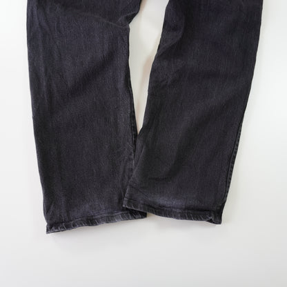 Thrifted – Jean Wrangler Negro Talla 42x29 (CL 54/56) | Cintura 107 cm | Largo 56 cm | Talón 21 cm