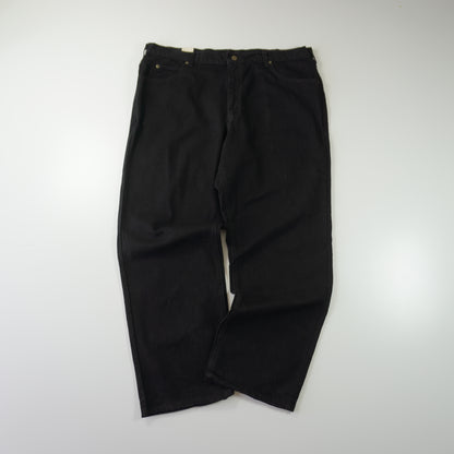 Thrifted – Jean Rider Negro (Nuevo) Talla 42x30 (CL 52/54) | Cintura 110 cm | Largo 54 cm | Talón 24 cm