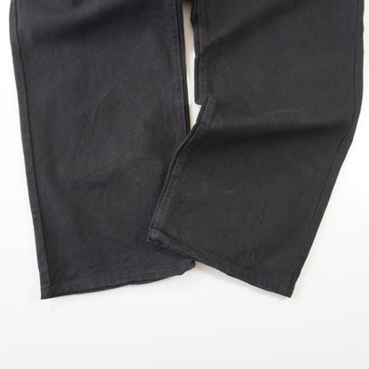 Thrifted – Jean Rider Negro (Nuevo) Talla 42x30 (CL 52/54) | Cintura 110 cm | Largo 54 cm | Talón 24 cm