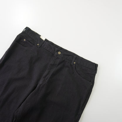 Thrifted – Jean Rider Negro (Nuevo) Talla 42x30 (CL 52/54) | Cintura 110 cm | Largo 54 cm | Talón 24 cm