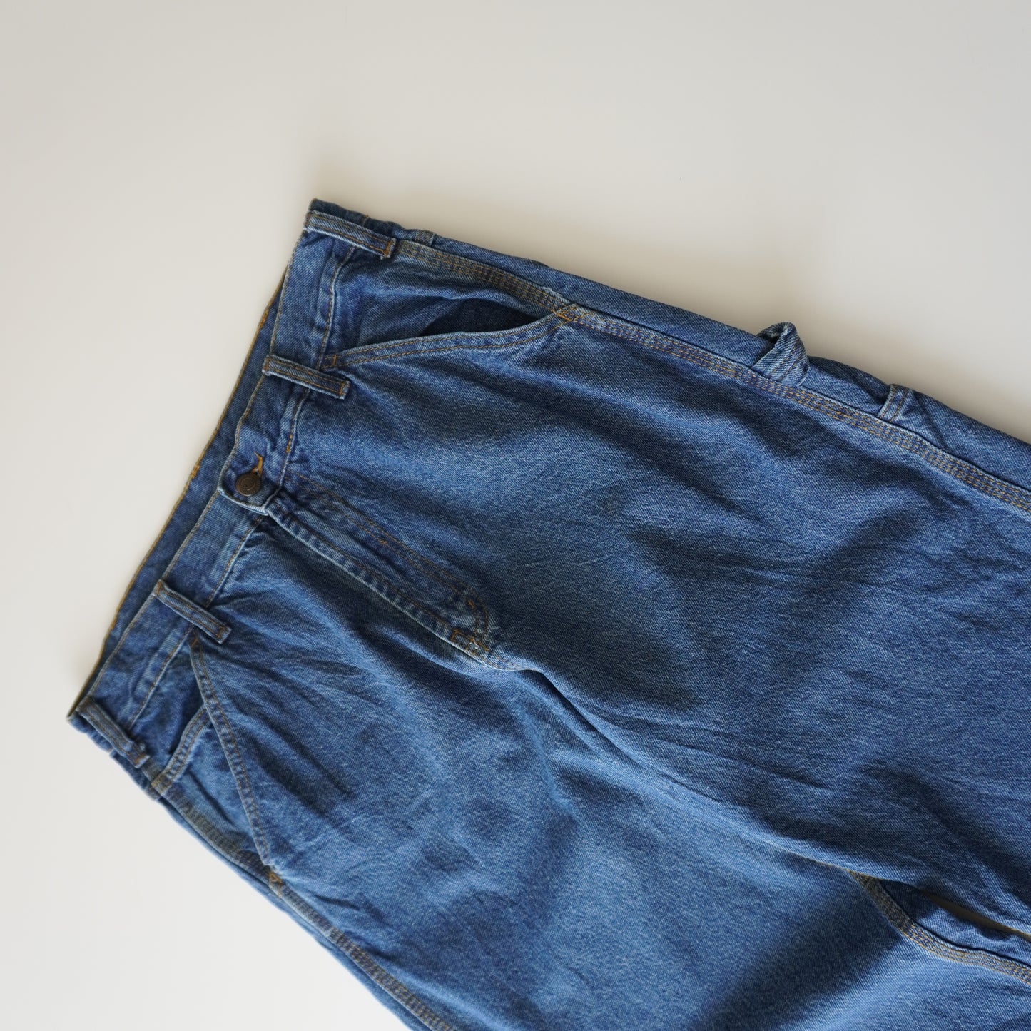 Thrifted – Jean Rural King Talla 34x30 USA | Cintura 44 cm | Largo 104 cm | Talón 24 cm