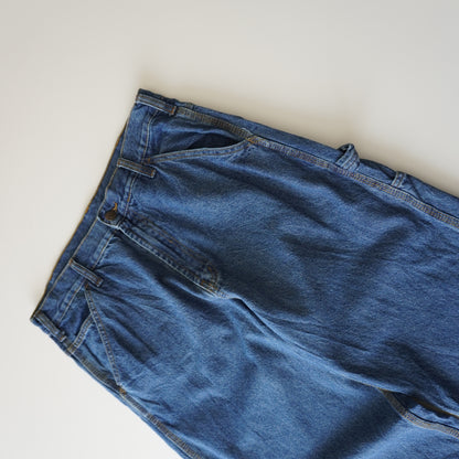 Thrifted – Jean Rural King Talla 34x30 USA | Cintura 44 cm | Largo 104 cm | Talón 24 cm