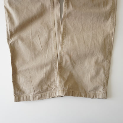 Thrifted – Jean Beige Berne Workwear Talla 34x32 USA | Cintura 46 cm | Largo 107 cm | Talón 23 cm