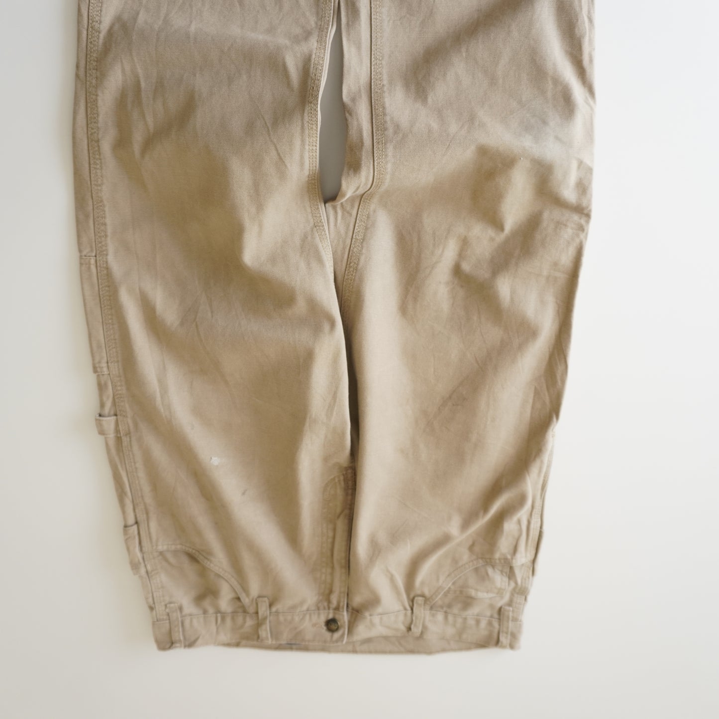Thrifted – Jean Beige Berne Workwear Talla 34x32 USA | Cintura 46 cm | Largo 107 cm | Talón 23 cm