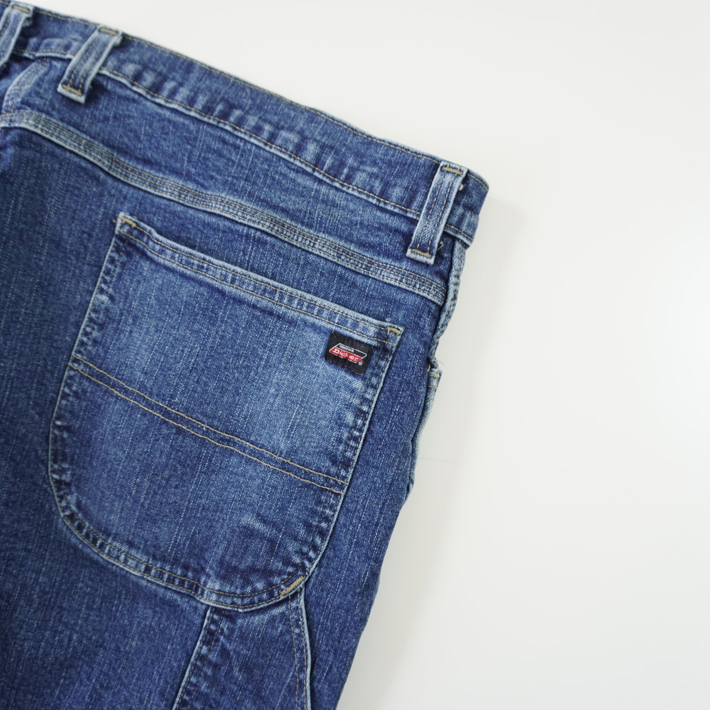 Thrifted – Jean Carpenter Dickies Azul Talla 42x34 (CL 52/54) | Cintura 117 cm | Largo 56 cm | Talón 25 cm