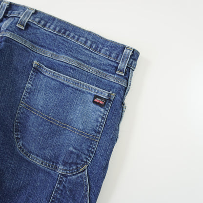 Thrifted – Jean Carpenter Dickies Azul Talla 42x34 (CL 52/54) | Cintura 117 cm | Largo 56 cm | Talón 25 cm