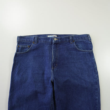 Thrifted – Jean Canyon River Azul Talla USA (CL 50) | Cintura 106 cm | Largo 51 cm | Talón 20 cm