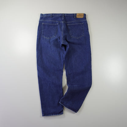 Thrifted – Jean Canyon River Azul Talla USA (CL 50) | Cintura 106 cm | Largo 51 cm | Talón 20 cm