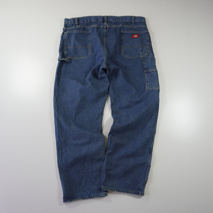Thrifted – Jean Carpenter Dickies Azul Talla 42x30 (CL 56/58) | Cintura 111 cm | Largo 55 cm | Talón 25 cm