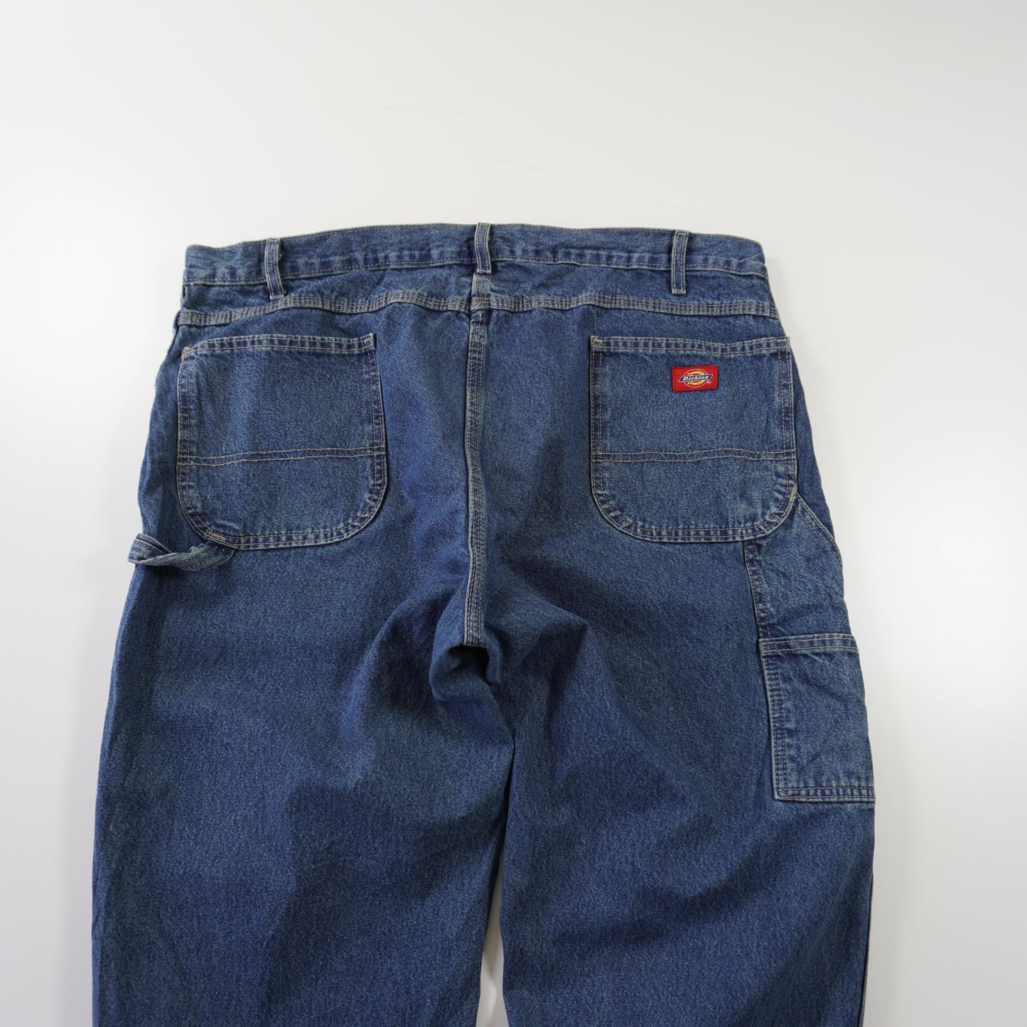 Thrifted – Jean Carpenter Dickies Azul Talla 42x30 (CL 56/58) | Cintura 111 cm | Largo 55 cm | Talón 25 cm