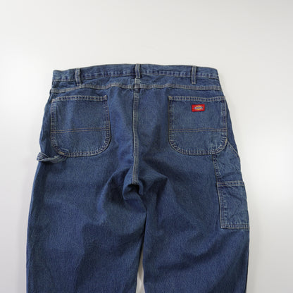 Thrifted – Jean Carpenter Dickies Azul Talla 42x30 (CL 56/58) | Cintura 111 cm | Largo 55 cm | Talón 25 cm