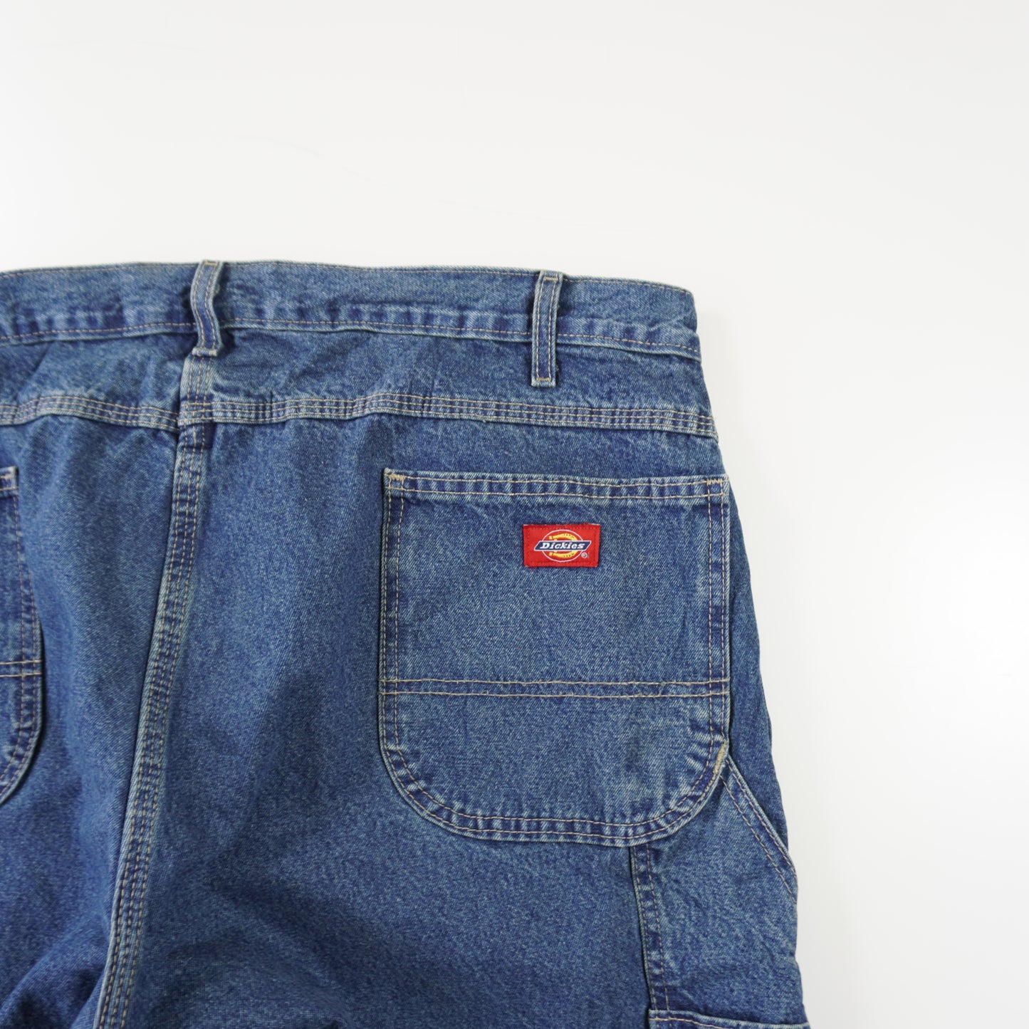 Thrifted – Jean Carpenter Dickies Azul Talla 42x30 (CL 56/58) | Cintura 111 cm | Largo 55 cm | Talón 25 cm