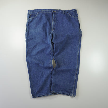 Thrifted – Jean Carpenter Dickies Azul Talla 50x30 (CL 64/66) | Cintura 111 cm | Largo 67 cm | Talón 26 cm