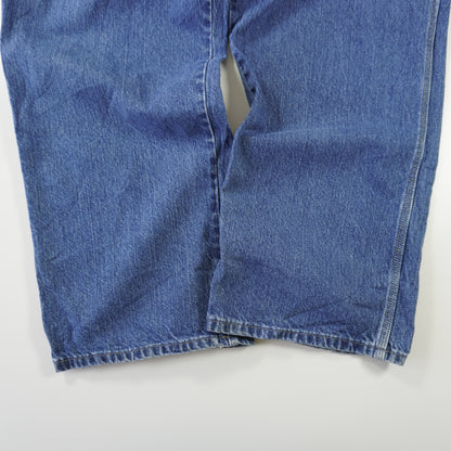 Thrifted – Jean Carpenter Dickies Azul Talla 50x30 (CL 64/66) | Cintura 111 cm | Largo 67 cm | Talón 26 cm